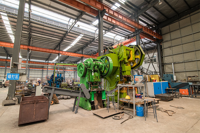 邛崃网架配件-锥头加工车间